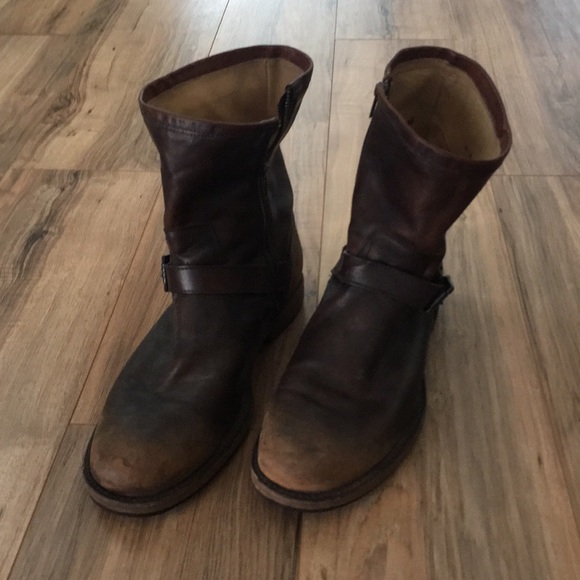 Frye Other - Frye engineer zip side pull on boot